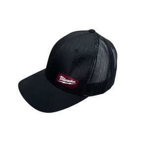 Milwaukee Gridiron Snapback Trucker Hat Black One Size
